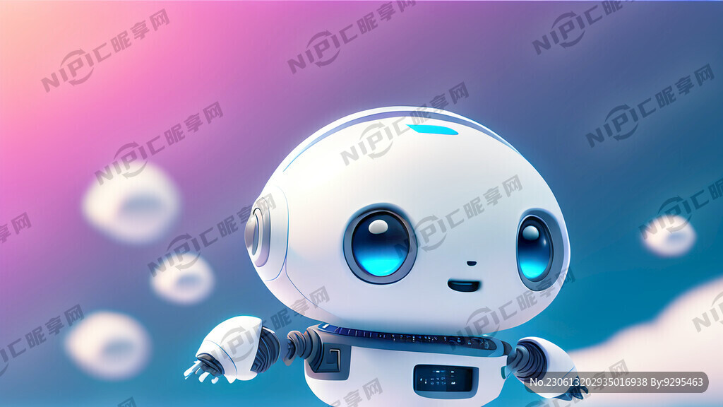 简洁的蓝色科技背景