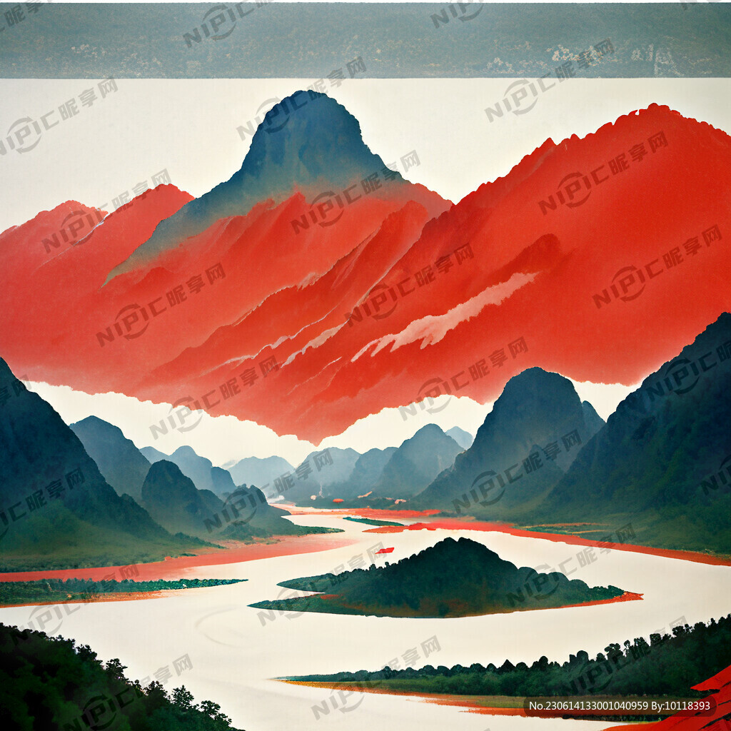 沂南红色革命根据地山水