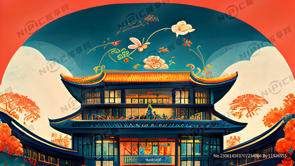 海鲜酒楼店招