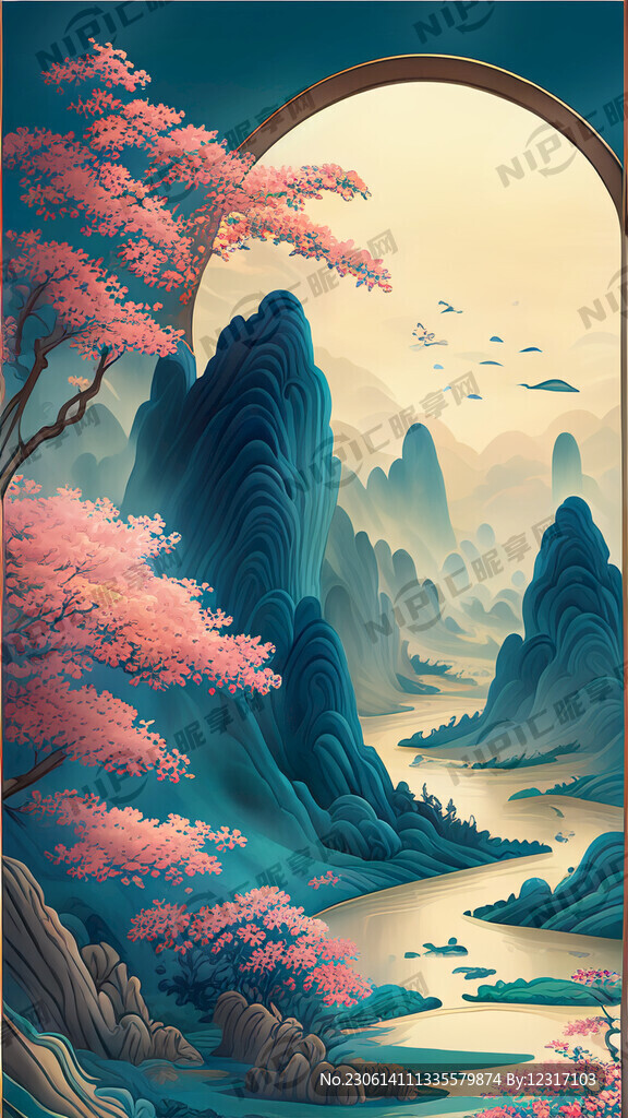 游戏梦幻唯美新中式风景 超高清