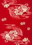 日式小花花纹