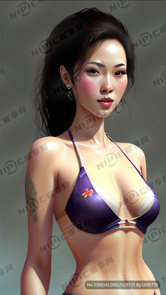 泳装美女