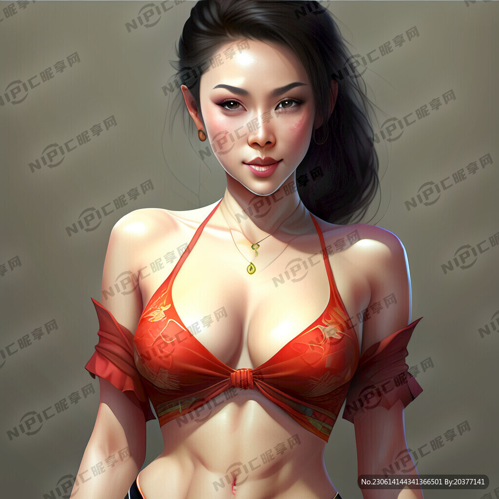 丁字裤美女