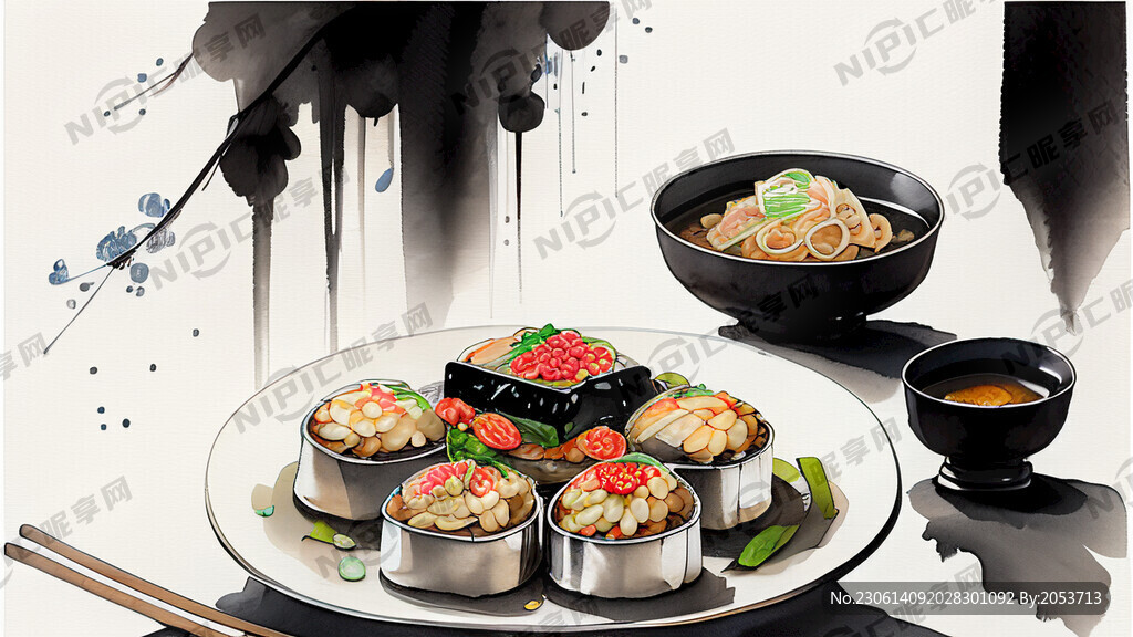 国潮餐饮美食