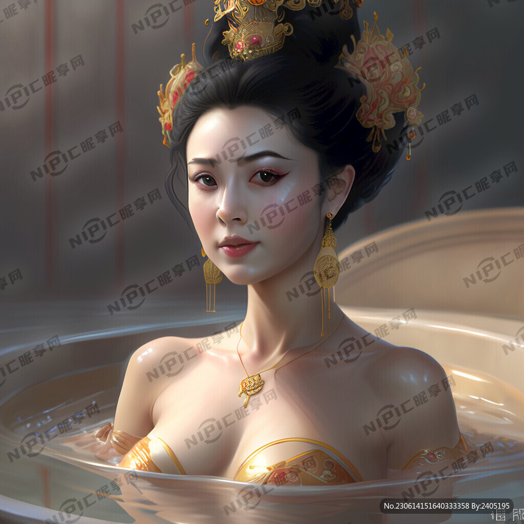 杨贵妃出浴