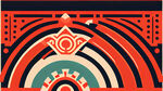 玛雅文化，图纹，撞色，平面设计，简单几何，明亮，长条，平面作品，亮色，简洁，网红