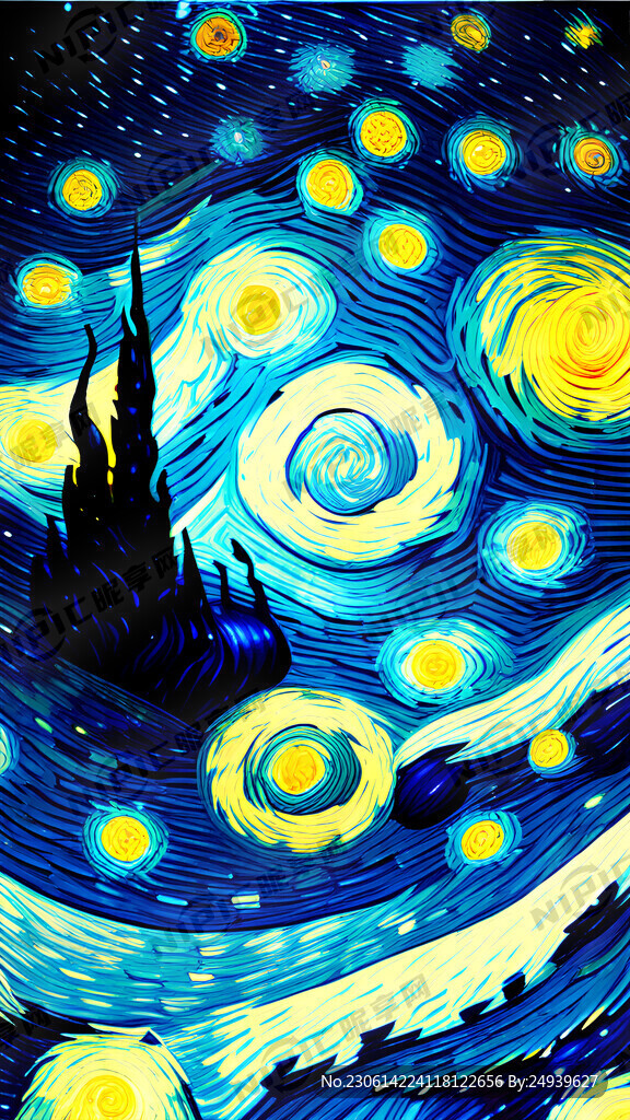 梵高星空
