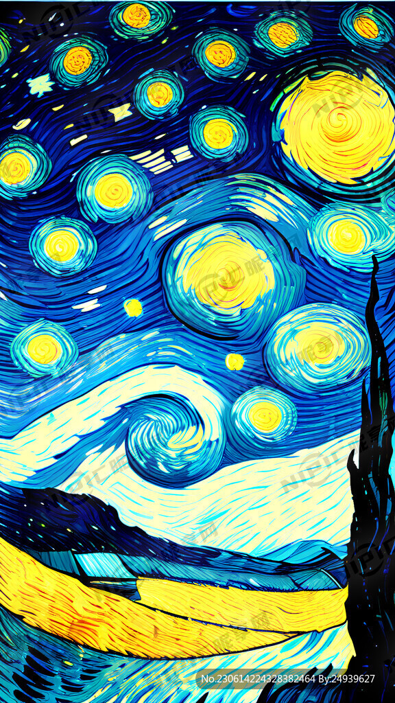 梵高星空