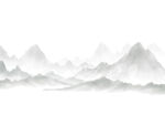 意境山水背景