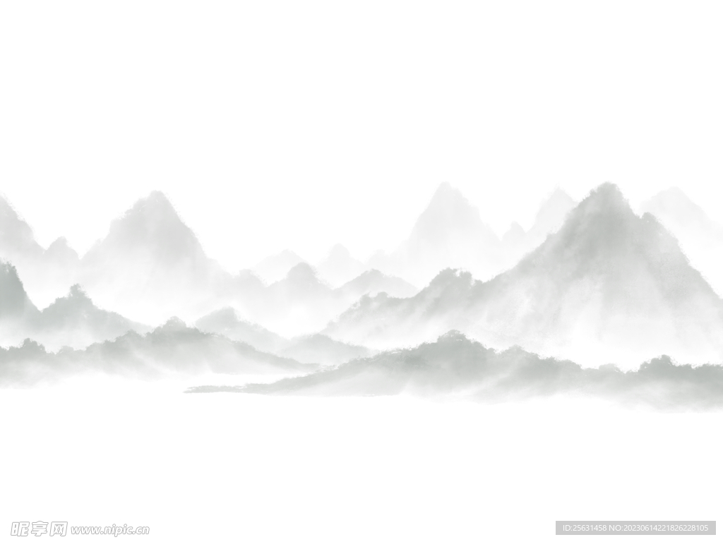 意境山水背景
