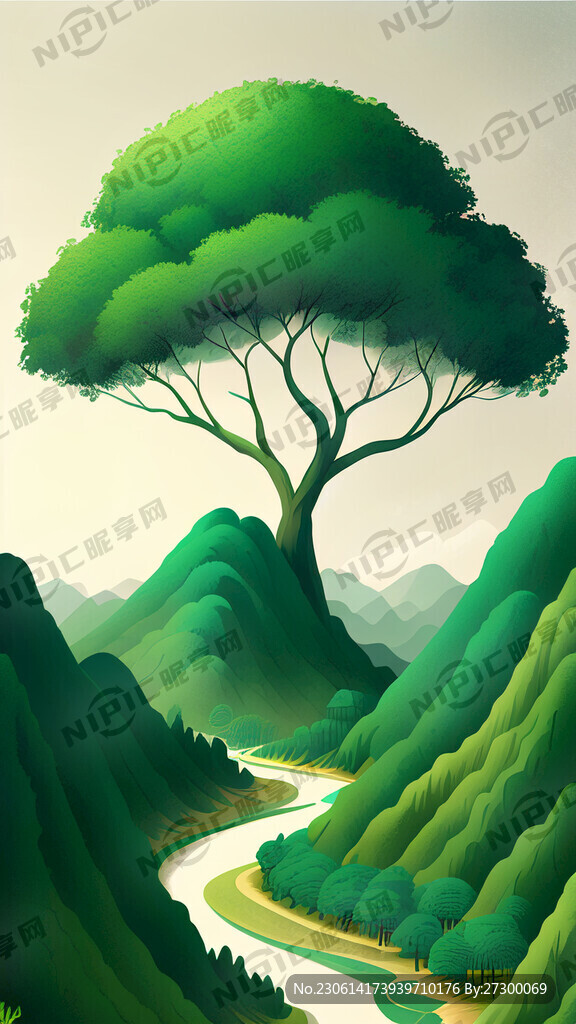 绿色环保从我做起海报