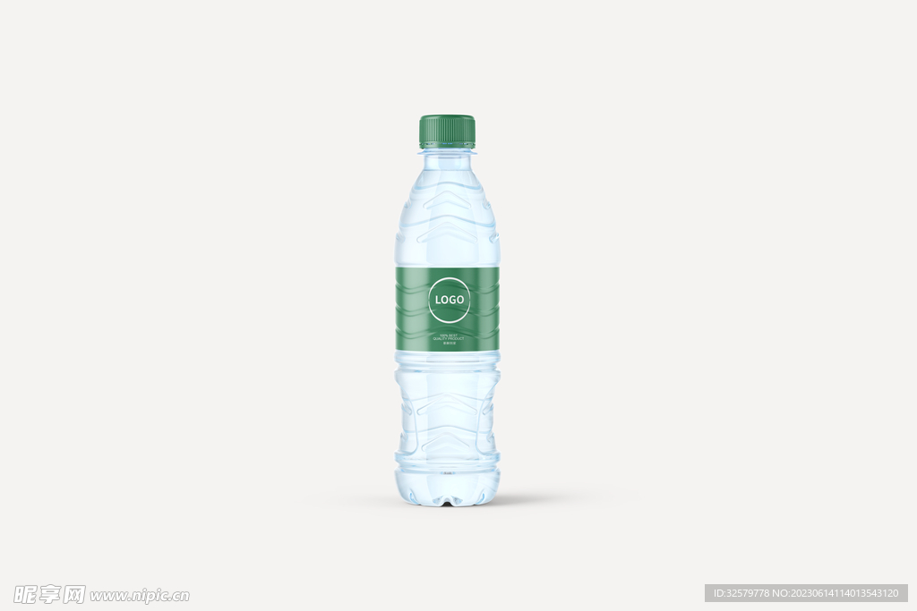 水果店vi水瓶样机贴图