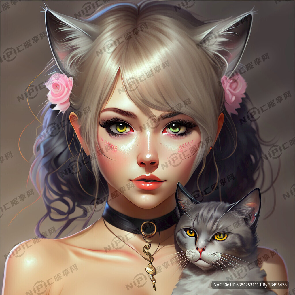 猫咪美女