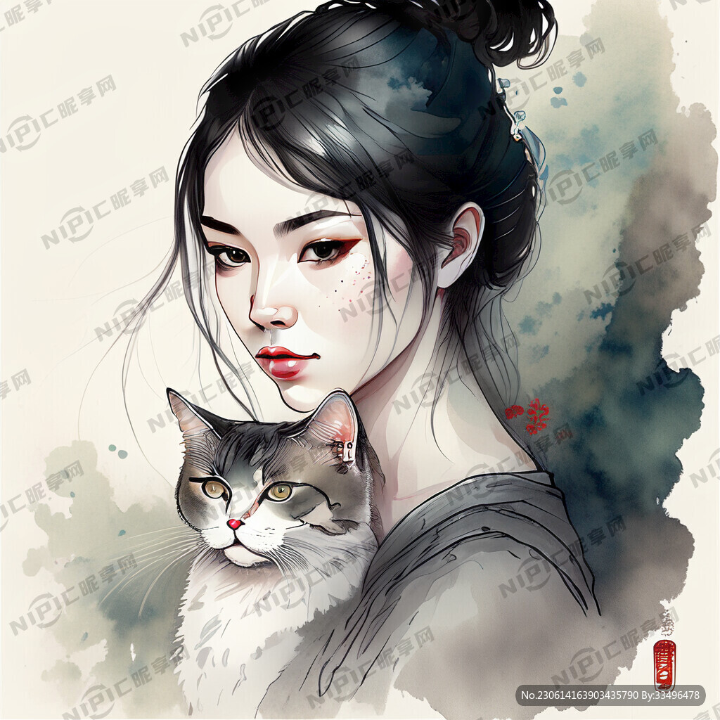 猫咪美女