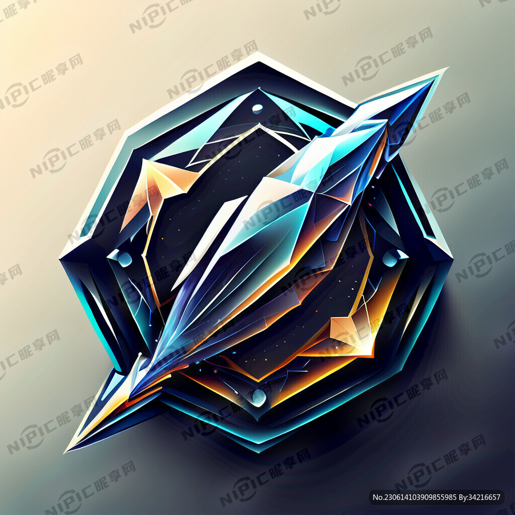 标志 失量图形 科技 水晶