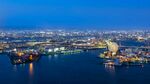现代大都市夜景