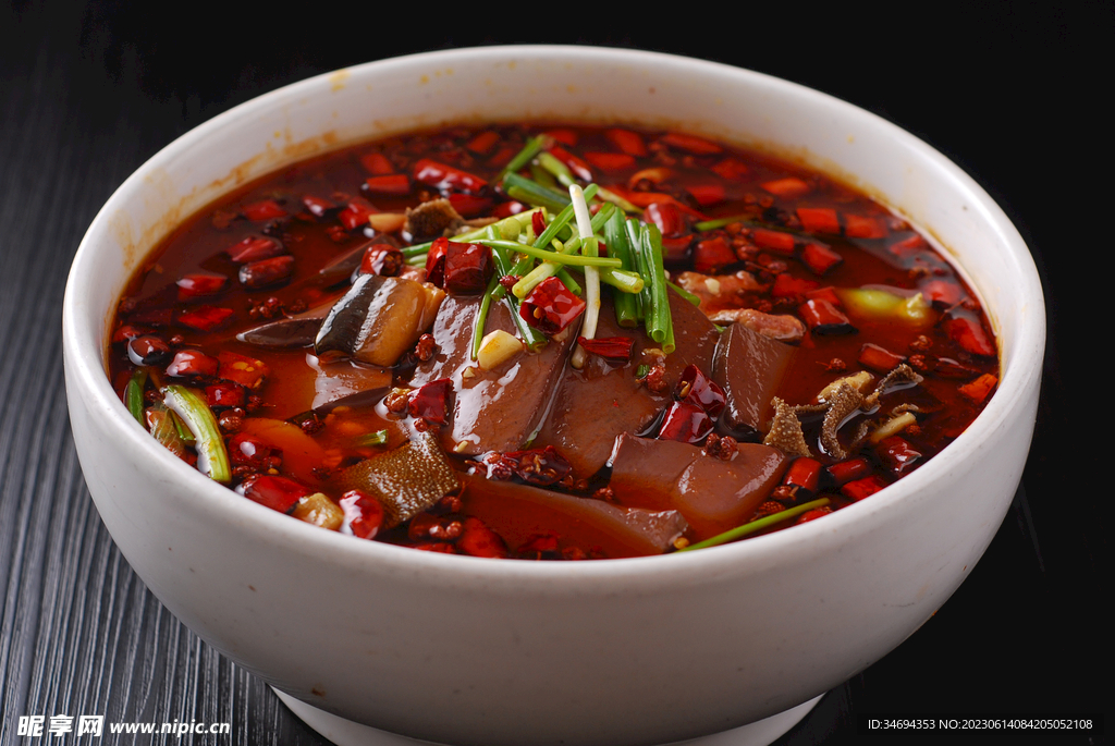 毛血旺美食