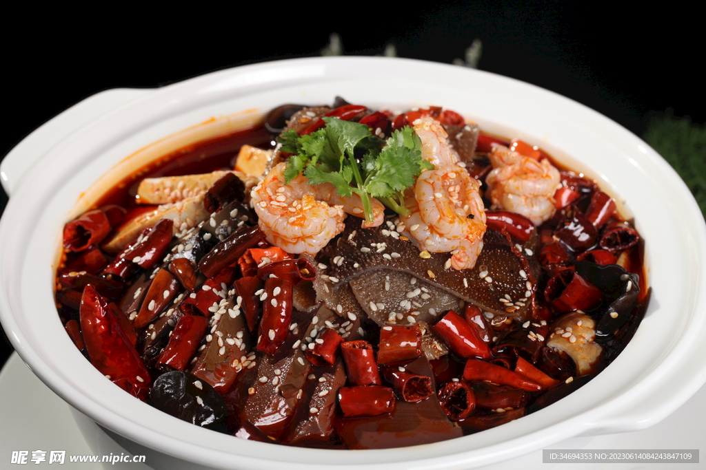 毛血旺美食