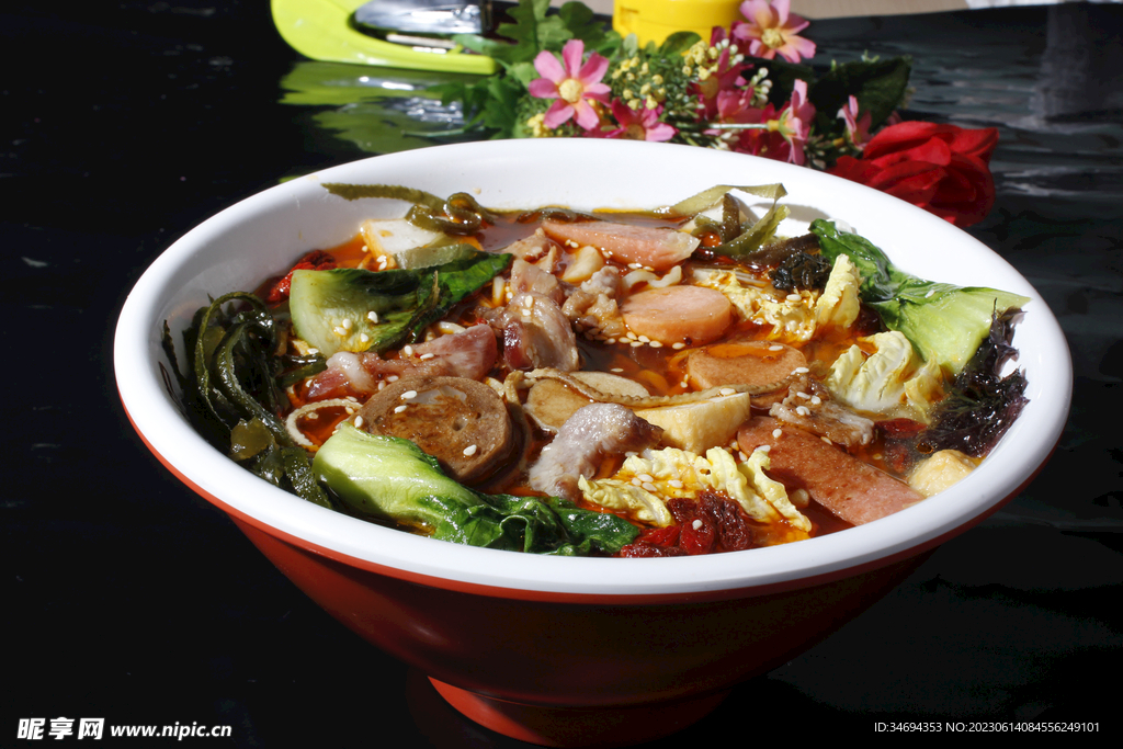 四川冒菜美食