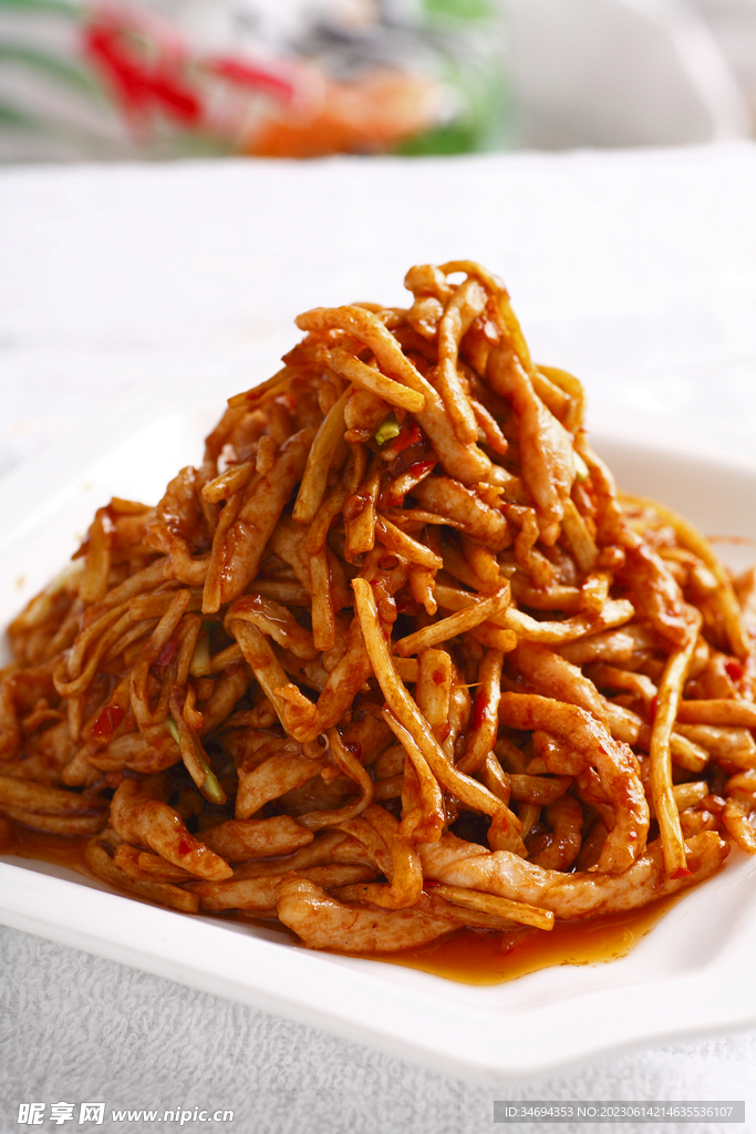 鱼香肉丝美食