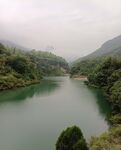 朦胧的山水风景