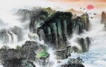 水墨画