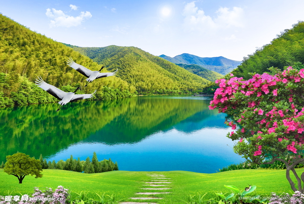 风景壁画