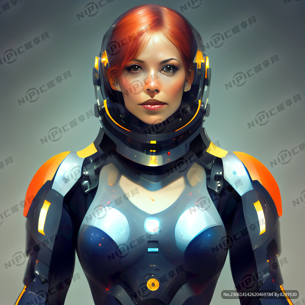 宇宙时空机甲女