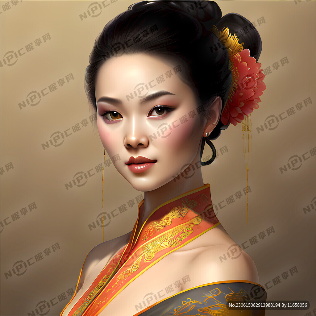 美女