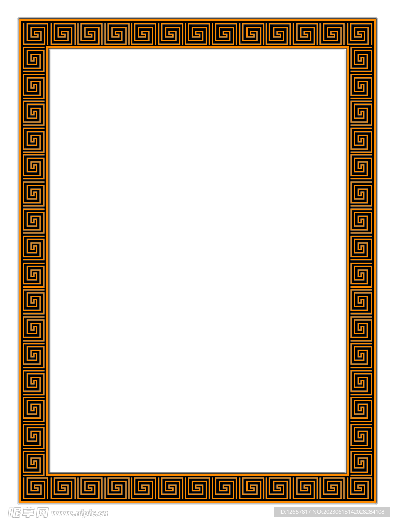 条纹边框