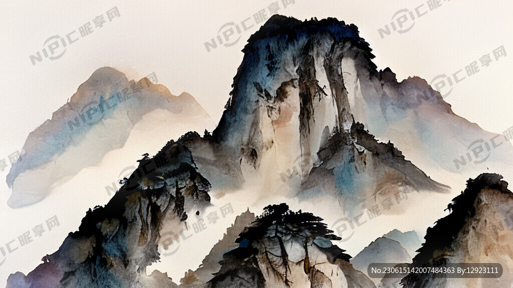 山迎客松