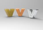 字母V