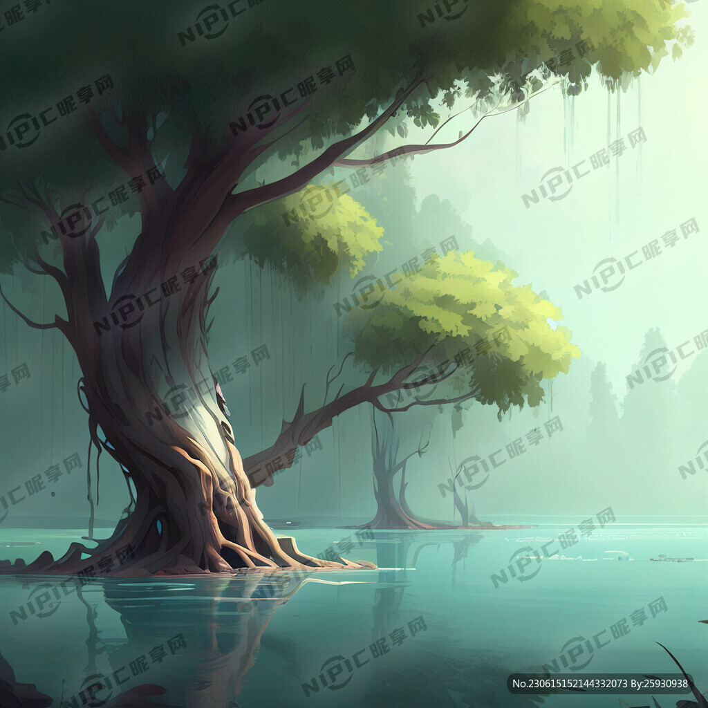 树 水