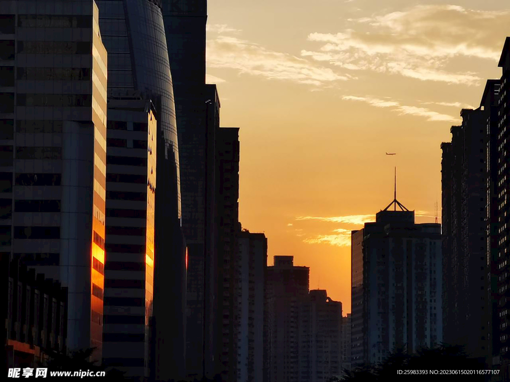 城市的早晨