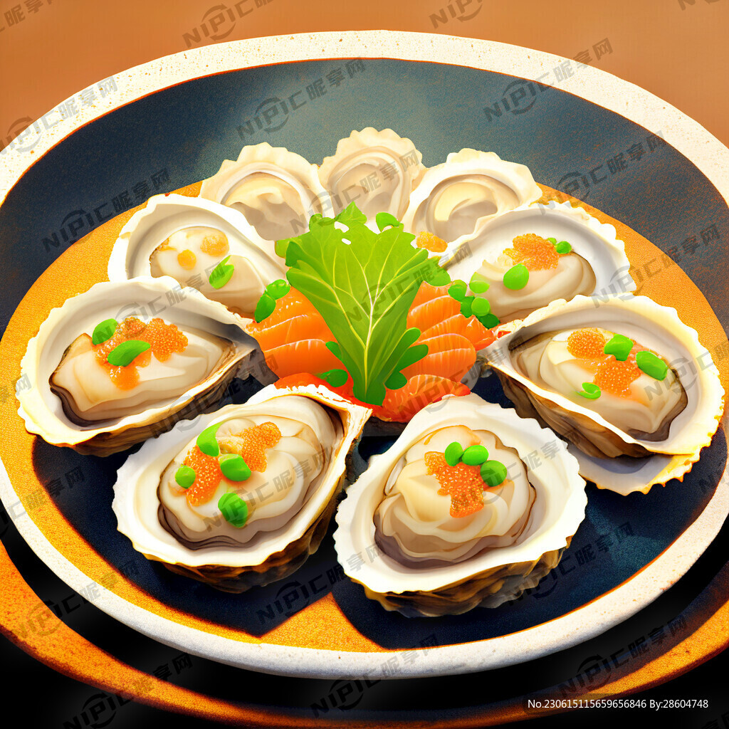 鲜生蚝 新鲜生蚝 美味生蚝