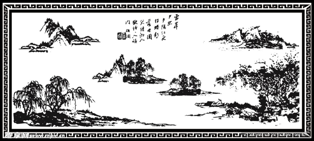 山水画