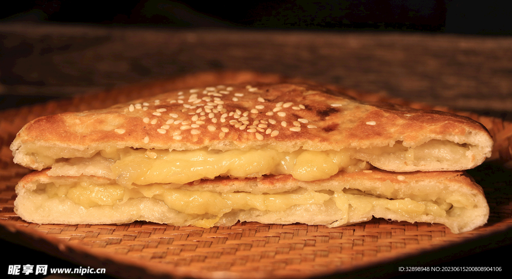 榴莲饼 缙云烧饼