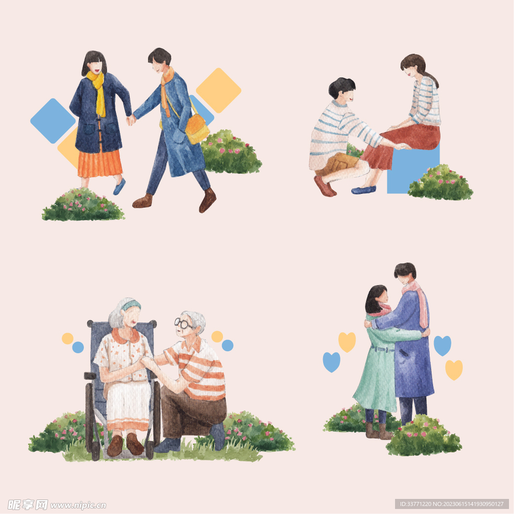 手绘人物