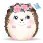卡通刺猬