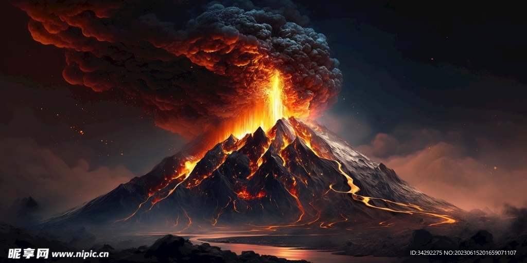 火山喷发