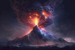 火山喷发