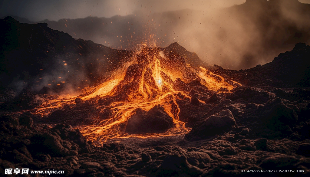 火山喷发