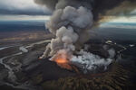 火山爆发图片