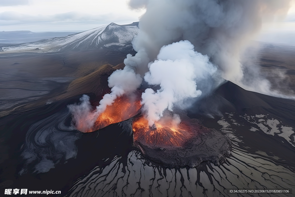 火山喷发