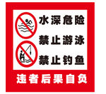禁止游泳