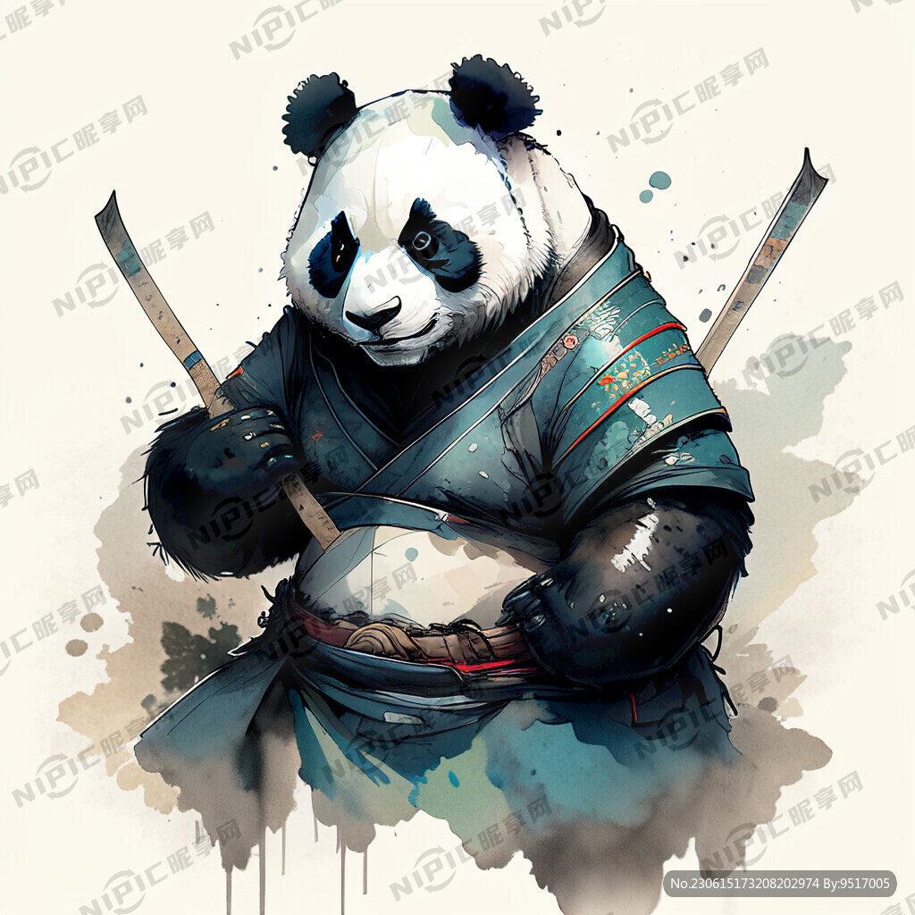 熊猫人会武术