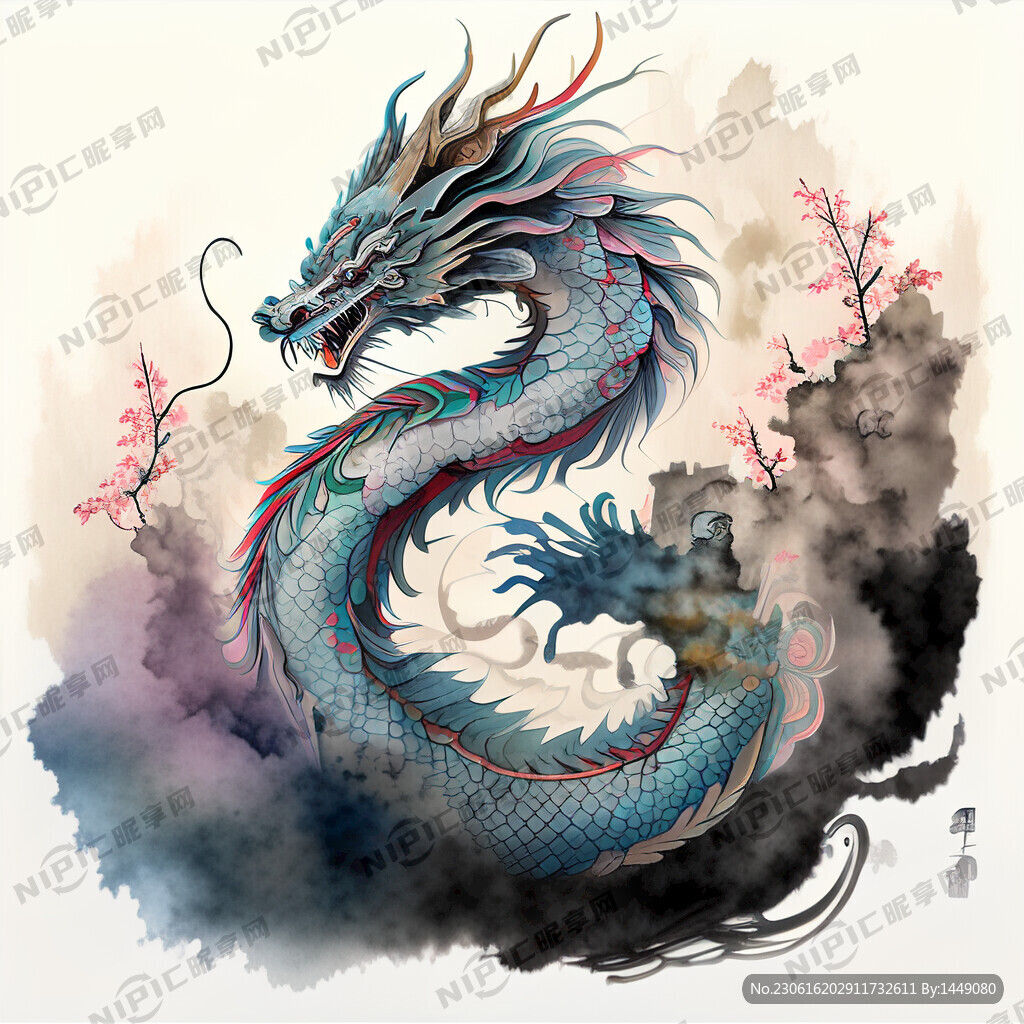 生成龙图腾背景