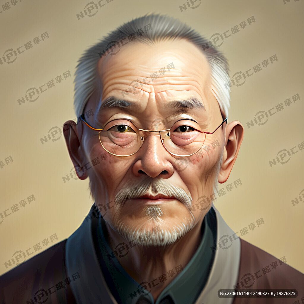 老年男教师微信头像