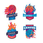 篮球矢量图标 logo