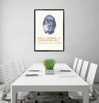 企业文化海报展板挂画